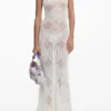 Vestito con spalline all’uncinetto Vestito con spalline all’uncinetto