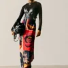 Vestito con spalline riciclato Vestito con spalline riciclato