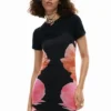 Vestito con stampa floreale