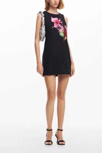 Vestito con stampa floreale