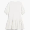 Vestito di felpa con fiocco