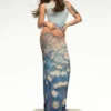 Vestito drappeggiato Waterlily