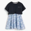Vestito floreale 2 in 1