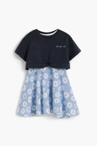 Vestito floreale 2 in 1
