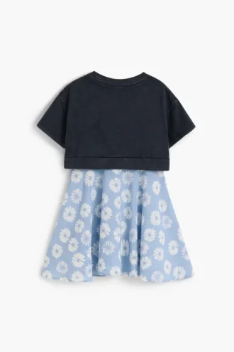 Vestito floreale 2 in 1