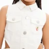 Vestito in denim con cut-out
