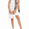 Vestito in denim con cut-out