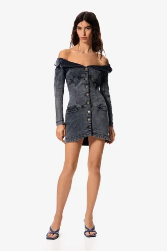 Vestito in denim Masha Popova Vestito in denim Masha Popova