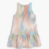 Vestito in denim tie-dye