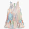 Vestito in denim tie-dye