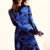 Vestito lungo a fiori M. C. Lacroix