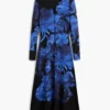 Vestito lungo a fiori M. C. Lacroix