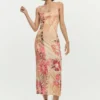 Vestito lungo in maglia 2 in 1
