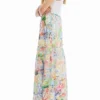 Vestito lungo in tulle a due pezzi