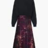 Vestito midi 2 in 1