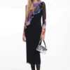 Vestito midi a fiori Vestito midi a fiori