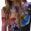 Vestito midi a fiori Vestito midi a fiori