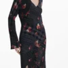 Vestito midi a quadri