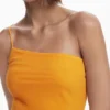 Vestito midi asimmetrico a strati Vestito midi asimmetrico a strati