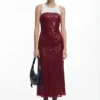 Vestito midi combinato