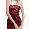 Vestito midi combinato