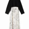 Vestito midi combinato Vestito midi combinato