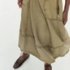 Vestito midi con cuciture