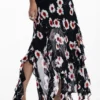 Vestito midi con volant Poppy Vestito midi con volant Poppy