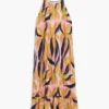 Vestito midi effetto stropicciato