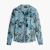 Vestito midi floccato