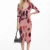 Vestito midi in maglia M. Christian Lacroix