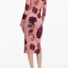 Vestito midi in maglia M. Christian Lacroix