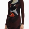Vestito midi multiposizione