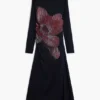 Vestito midi pixelato