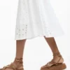 Vestito midi ricamato