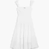 Vestito midi ricamato