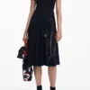 Vestito midi scollato Vestito midi scollato