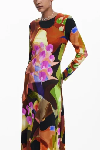 Vestito midi stampato M. Christian Lacroix