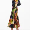 Vestito midi stampato M. Christian Lacroix