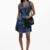 Vestito mini in denim Vestito mini in denim