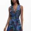 Vestito mini in denim Vestito mini in denim