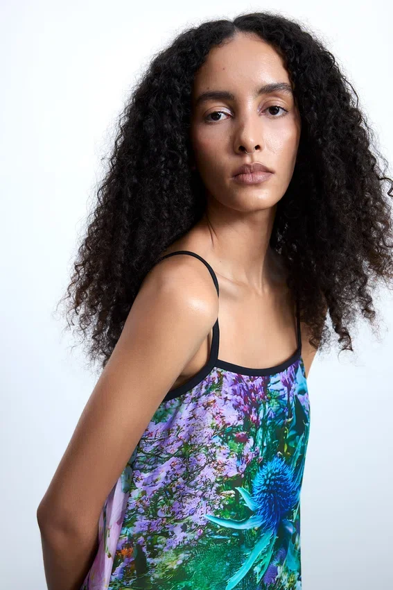 Vestito reversibile a fiori Vestito reversibile a fiori