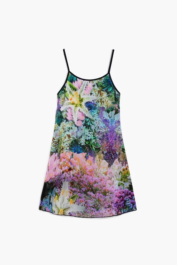 Vestito reversibile a fiori Vestito reversibile a fiori