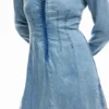 Vestito slim in denim