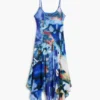 Vestito stampato asimmetrico Vestito stampato asimmetrico