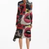 Vestito stampato “Mouths” Vestito stampato “Mouths”