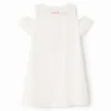 Vestito T-shirt con ritagli a forma di cuore
