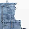 Zaino grande in denim Zaino grande in denim