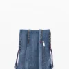 Zaino in denim con cuore Zaino in denim con cuore